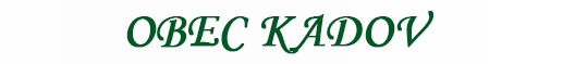 Obec Kadov
